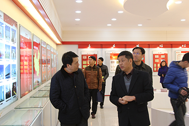 福建省知識產權局林伯德局長一行蒞臨虹潤公司開展知識產權工作調研